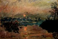 Monet, Claude Oscar - Sunset